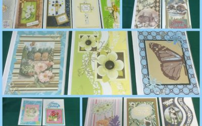 Greeting cards and shopping bags